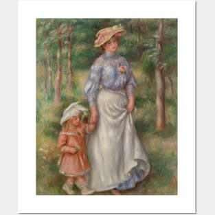 La Promenade by Auguste Renoir Posters and Art